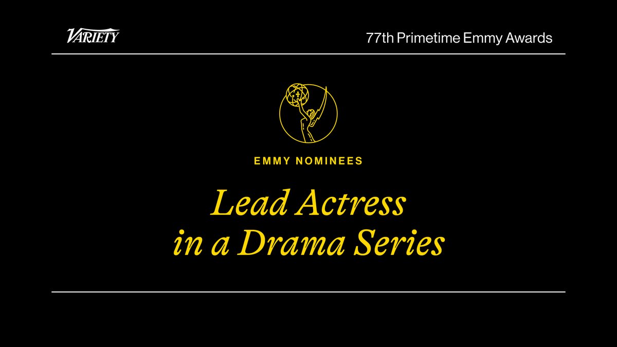 #Emmys: Lead Actress in a Drama Series Nominations

Kathy Bates, “Matlock”
Sharon Horgan, “Bad Sisters”
Britt Lower, “Severance”
Bella Ramsey, “The Last of Us”
Keri Russell, “The Diplomat”

wp.me/pc8uak-1lG12n