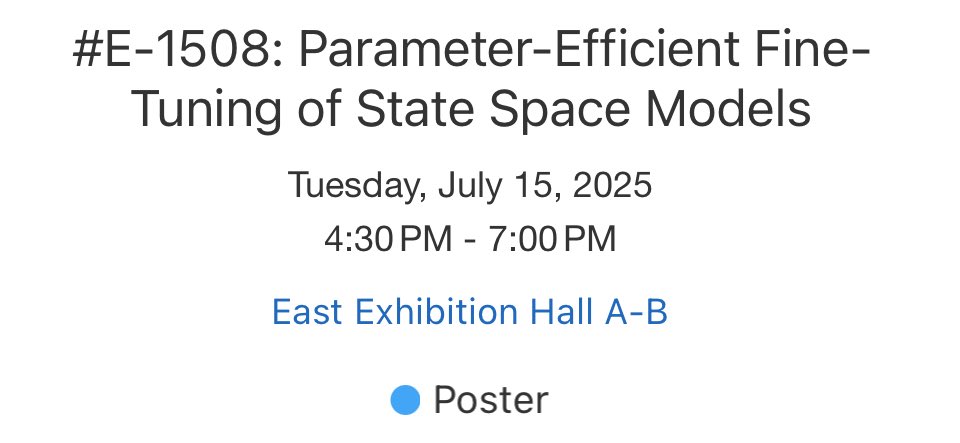 Kangwook_Lee's tweet image. If you're at ICML, check out our posters 😄!
11 am: @nayoung_nylee will talk about “self improvment" techniques to solve length generalization!
4:30 pm: Kevin, Wonjun and @yzeng58 will present theoretical/empirical analysis of PEFT methods for SSMs & a new method!