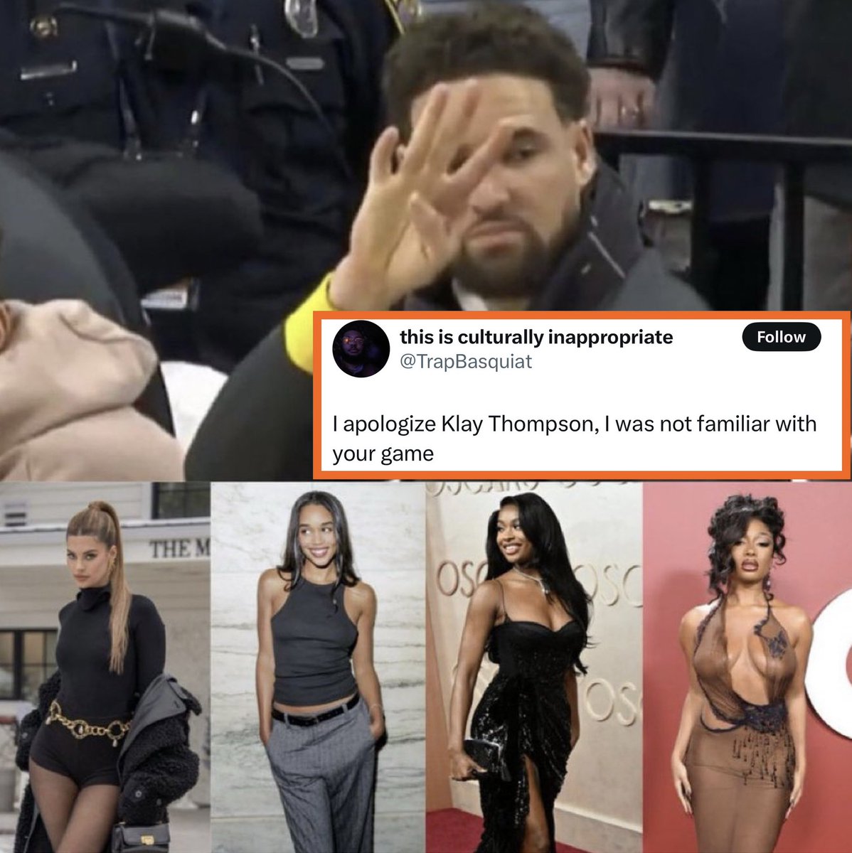 FANS REACTS TO NBA STAR KLAY THOMPSON’S ROSTER OF WOMEN HE HAS BEEN WITH.👀