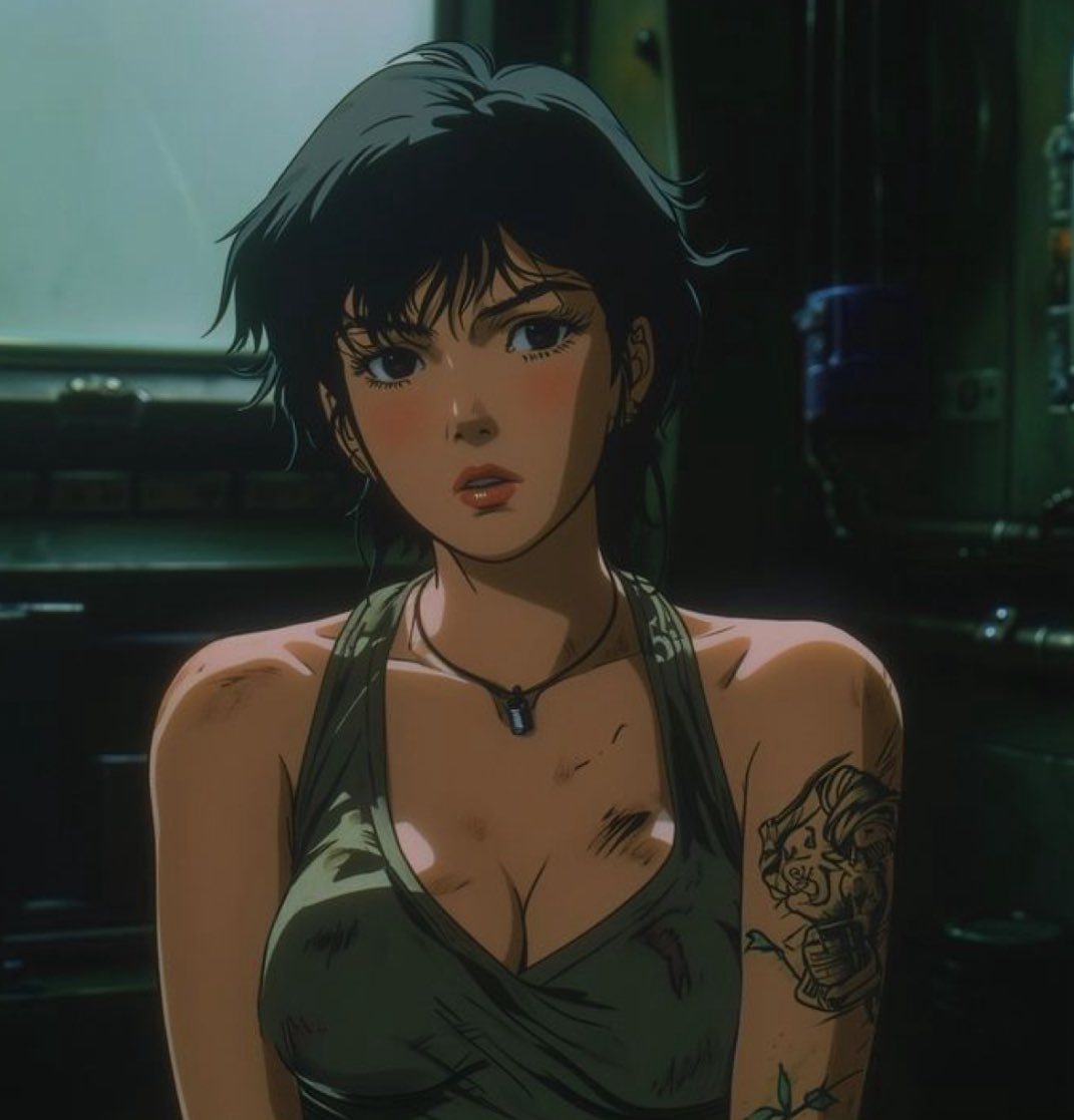 EmeryEXP's tweet image. Ok I’m 0/2 for artists now. If anyone has anyone they know that draws in this general retro anime style. And ISNT AI. Please send them my way 😭
(Yes I’m aware these may be AI. Idk. It’s from Pinterest. I hate the robot uprising bro😭)
