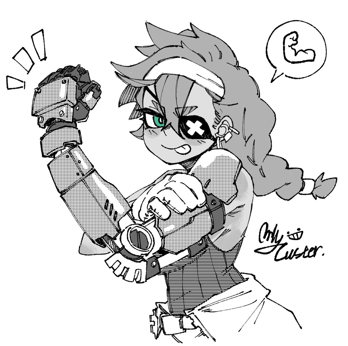 pie_orly's tweet image. 🦾
Trying a new drawing tool in CSP
嘗試CSP的繪圖工具~