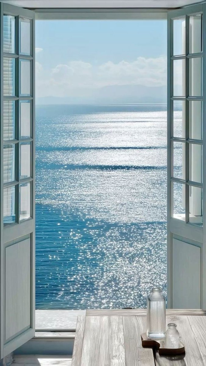 Habitación con vistas...😍🌊🌊🌊🌊🌊🌊
Quién estuviera ahí.