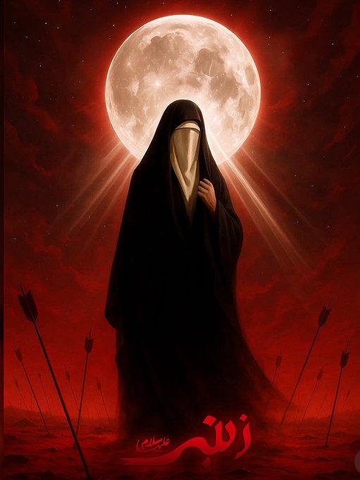 The other name for the survival of Karbala is Zaynabس...💔💔