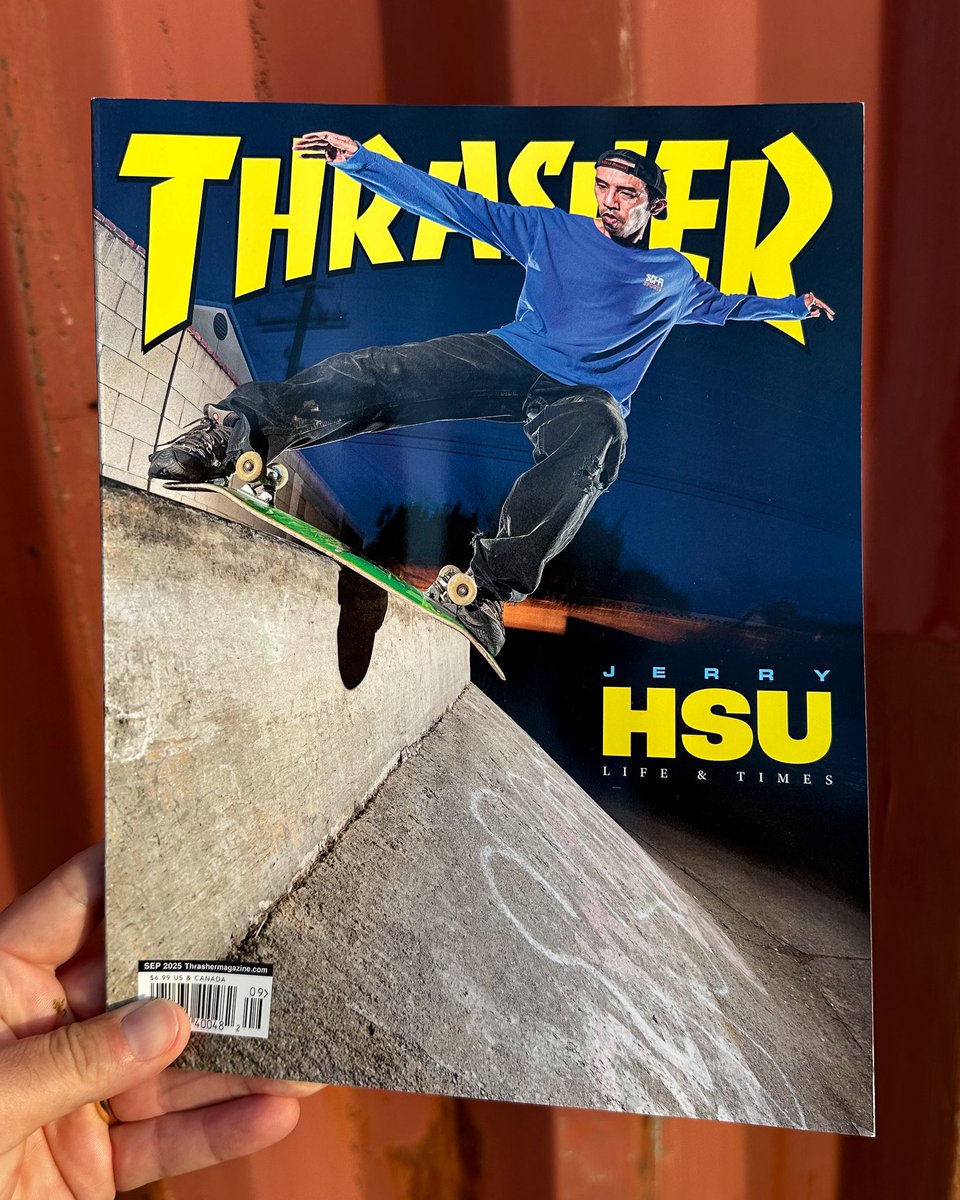 thrashermag's tweet image. π¨ JERRY HSU darkslides at dusk for the cover of Issue #542 π
πΈ Seidler