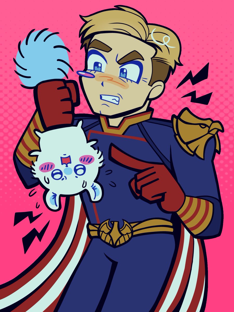 ToryJaph's tweet image. they literally the same
#chiikawa #theboys #homelander #momonga