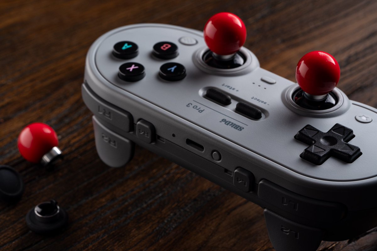 adadn123's tweet image. تكشف شركة 8Bitdo عن يد التحكم الاسلكية 8BitDo Pro 3 Bluetooth بسعر $69.99 تعمل على أجهزة (Switch 1/2-Windows-SteamOS-Android-Apple) لمزيد من المعلومات:
رابط الموقع الرسمي:8bitdo.com/pro3/
رابط الشراء على أمازون:a.co/d/d1L4tqT