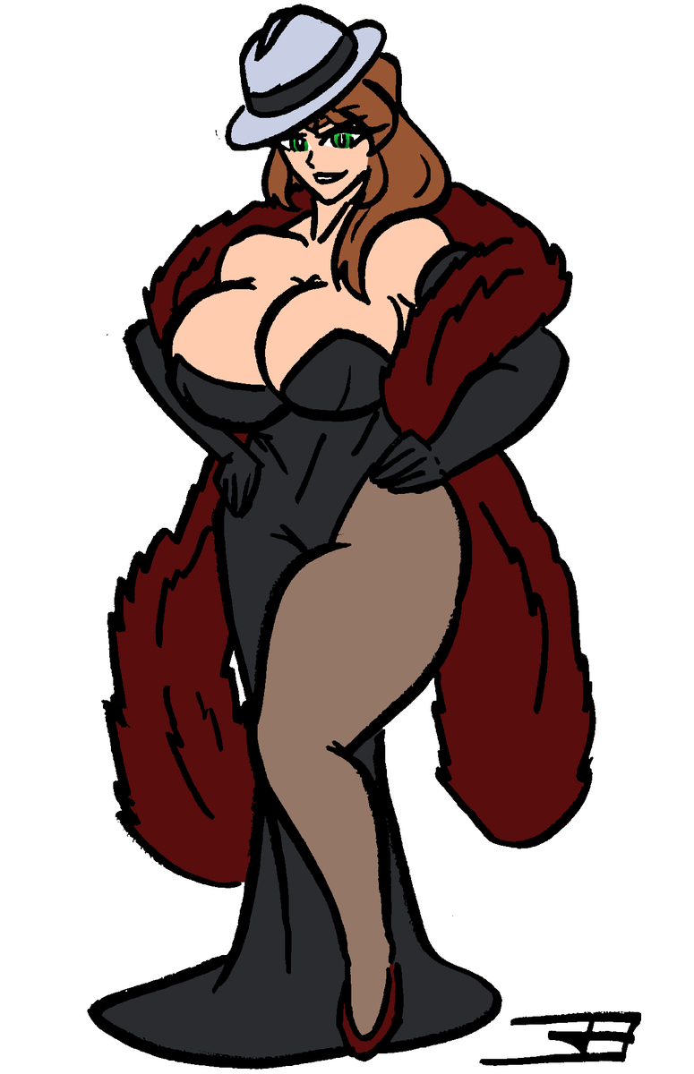 <a href="/the_hazman/">Hazz</a> y'know what, I'mma throw an oc you haven't seen before. Her name is Rose, she is Mafia with class.