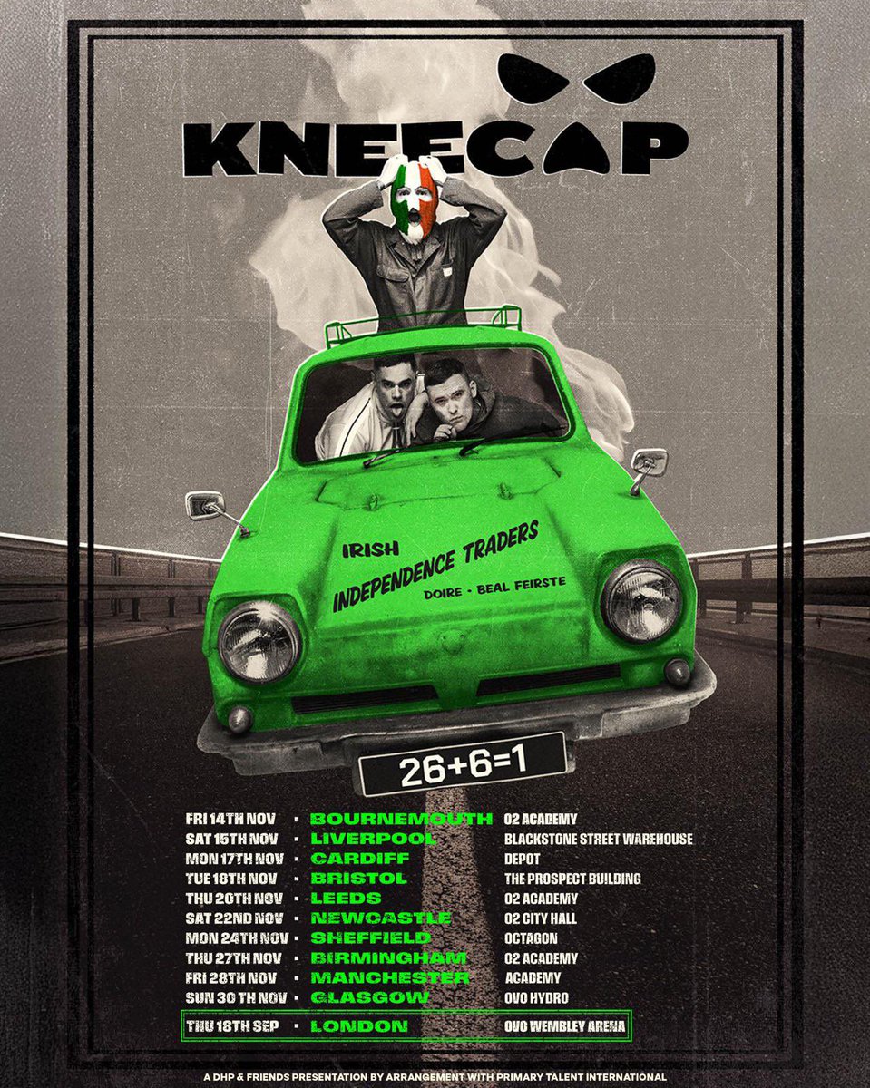 kneecap_eus (@kneecap_eus) on Twitter photo #Kneecap taldea etenik gabe Britania handia eta inguruko irla eta nazioak astintzen.
No hay tregua!!
#Irish independence traders
26+6= 1
<a href="/IrishUnity/">Irish Unity 🇮🇪🇵🇸</a> 🇮🇪 #Kneecap taldea etenik gabe Britania handia eta inguruko irla eta nazioak astintzen.
No hay tregua!!
#Irish independence traders
26+6= 1
<a href="/IrishUnity/">Irish Unity 🇮🇪🇵🇸</a> 🇮🇪