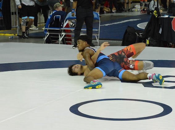 Enrique finished freestyle 2-2. Biggest win was against Utah 2x state champ. Waiting on Greco. #neverseenuscoming