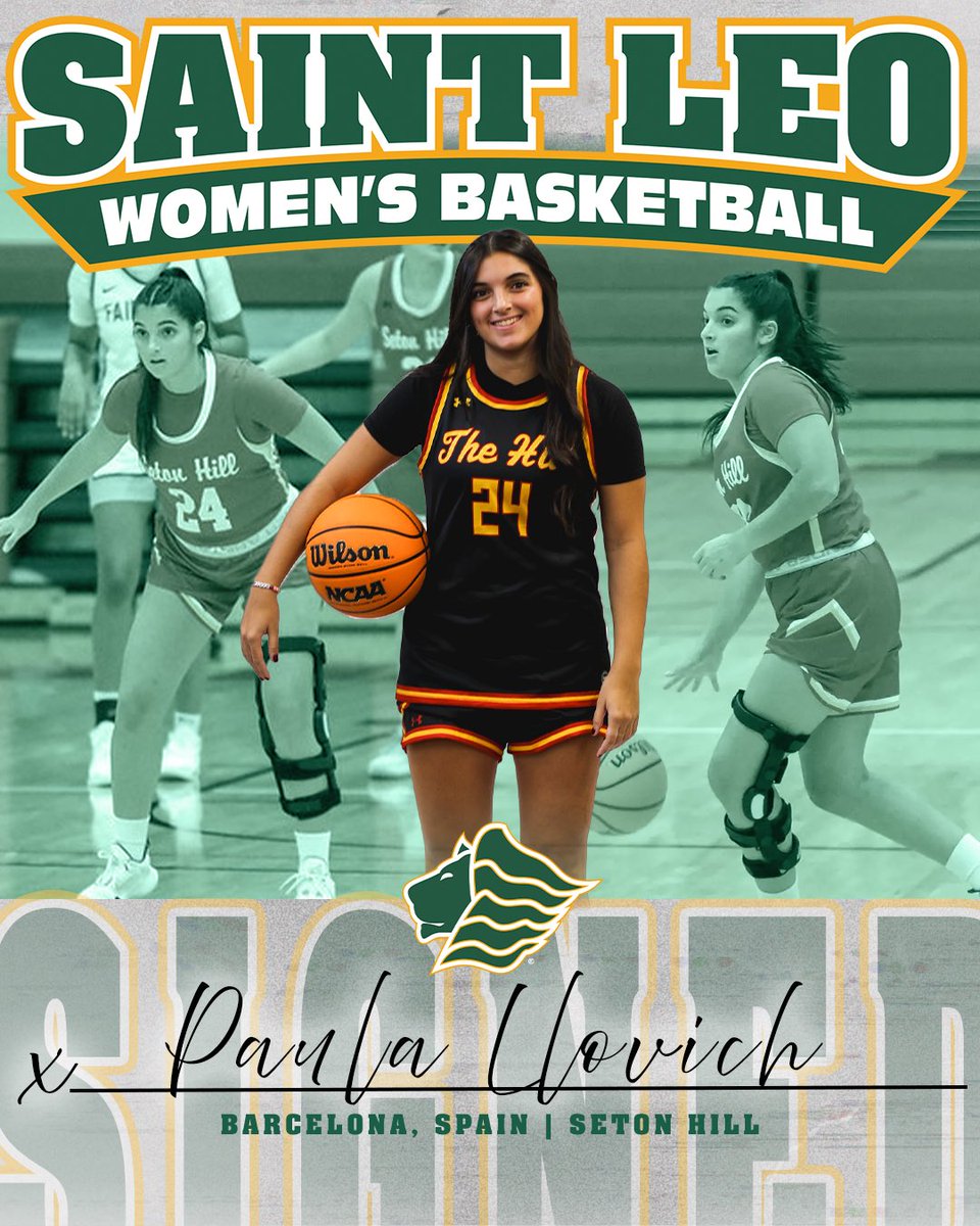 Saint Leo WBB (@saintleowbb) on Twitter photo Officially a Lion โ๏ธ
Welcome to the Lion Family, Paula Llovich!
๐ฆ ONE PRIDE | ALL IN
<a href="/paula_llovich/">Paula Llovich</a> Officially a Lion โ๏ธ
Welcome to the Lion Family, Paula Llovich!
๐ฆ ONE PRIDE | ALL IN
<a href="/paula_llovich/">Paula Llovich</a>