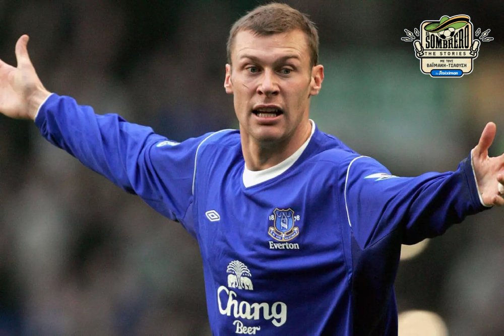 Λατρεύτηκε στην Έβερτον, μπήκε φυλακή για κουτουλιά εν ώρα αγώνα, συνελήφθη πριν το πρώτο του ντέρμπι με τη Λίβερπουλ και έστειλε διαρρήκτες στο νοσοκομείο. Δυο φορές!

Αυτή την εβδομάδα στα «Sombrero Stories by <a href="/Stoiximan/">Stoiximan</a>» ο Ντάνκαν Φέργκιουσον:
➡️open.spotify.com/show/6vr1soO9v…