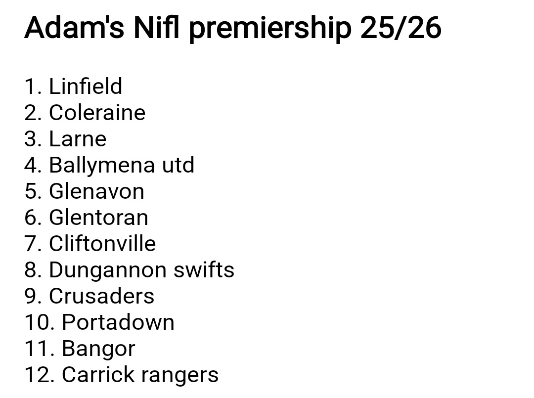 Irish league Podcast tweet media