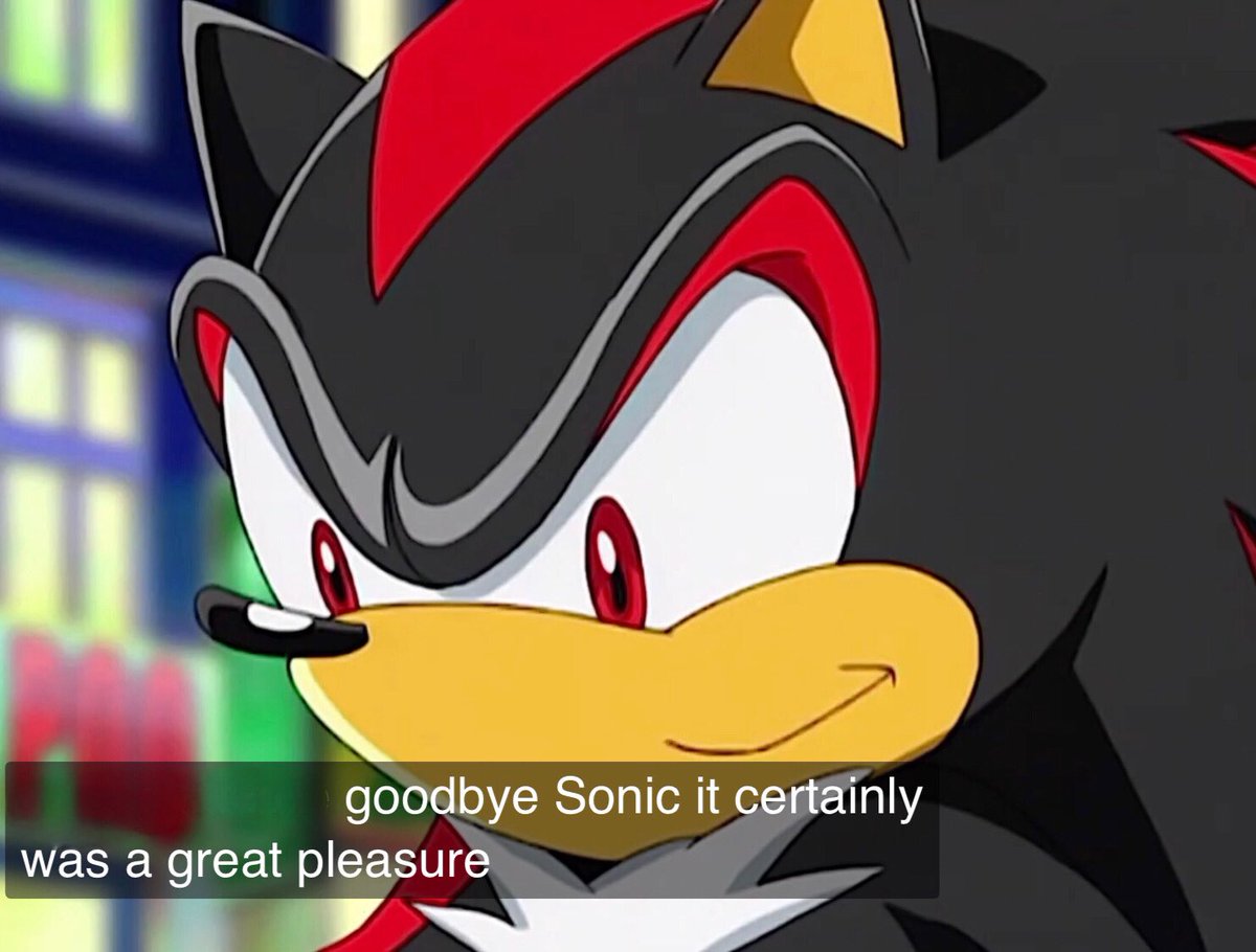 The way Shadow talks so politely is very cute :)