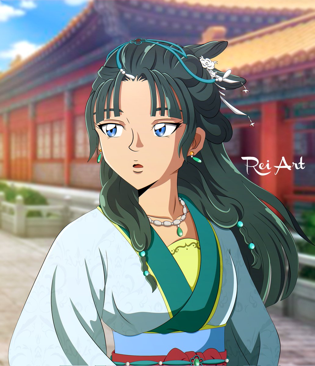 reii_art1's tweet image. Princesa del Clan La 💚✨
#薬屋のひとりごと #猫猫 #薬屋FA #壬猫 #Maomao #ApothecaryDiaries