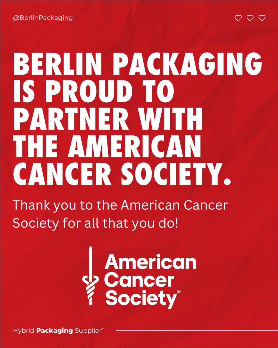 We’re proud to partner with the American Cancer Society to help end cancer as we know it—for everyone. Together, we support advocacy, research, and care for those affected. #AmericanCancerSociety 
#EndCancer#CancerAwareness #PatientSupport #CSR