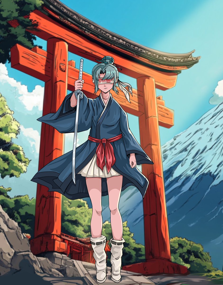 SKEEEV_ETH's tweet image. Right now she’s just #468…
But soon, everyone will know her name.
She’ll help many @Azuki find their freedom.
⛩️