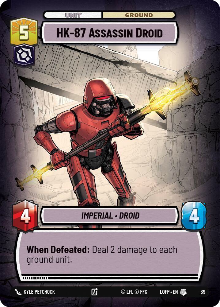 kyleP_Art's tweet image. New Star Wars Unlimited art reveal! 馃槉
Here鈥檚 an alternate organized play card that I worked on for the fifth set of @UnlimitedFFG ! Legends of the Force is out now! #starwars #starwarsunlimited #tcg #lucasfilm #fantasyflightgames #cardart #ahsoka #HK87assasindroid