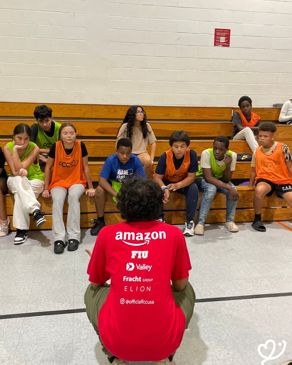 fccusaofficial's tweet image. This week, Coaches Ricky & Luis used live soccer moments to teach emotional control:
– Players cooled down after frustration
– Coaches led reflection circles
– Kids practiced empathy under pressure
Thanks to Hispanic unity and @CSCBroward for making it possible 💛