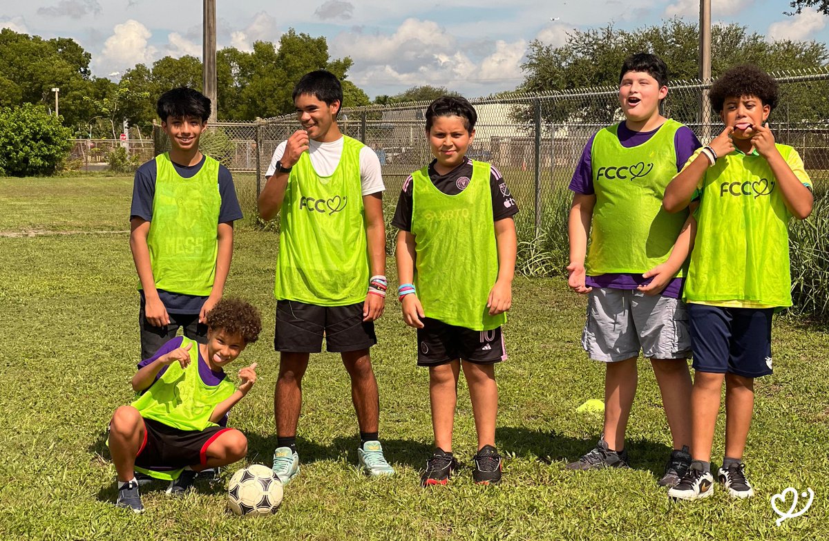 fccusaofficial's tweet image. This week, Coaches Ricky & Luis used live soccer moments to teach emotional control:
– Players cooled down after frustration
– Coaches led reflection circles
– Kids practiced empathy under pressure
Thanks to Hispanic unity and @CSCBroward for making it possible 💛