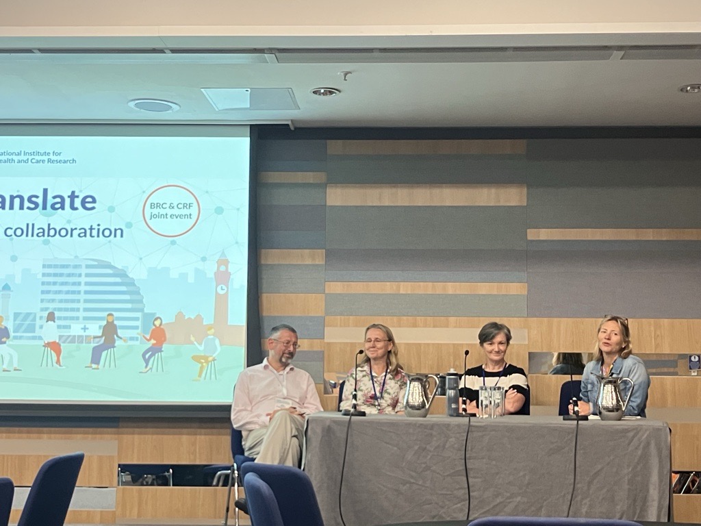 NIHRMaudsleyBRC's tweet image. Our Director, Professor Grainne McAlonan co-presented a session on the #MentalHealth Translational Research Collaboration (TRC), to explore current progress and future ambitions, with Professors @RachelUTG & Miles Witham and Dr Julie Bieles #CRFBRC25