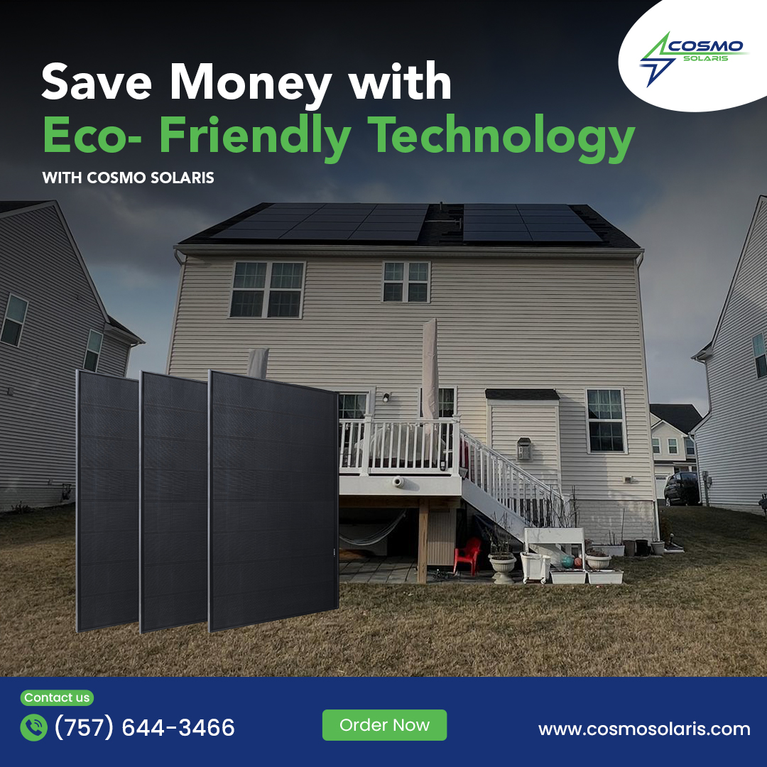 CosmoSolaris's tweet image. 🌿 𝙎𝙖𝙫𝙚 𝙈𝙤𝙣𝙚𝙮 𝙬𝙞𝙩𝙝 𝙀𝙘𝙤-𝙁𝙧𝙞𝙚𝙣𝙙𝙡𝙮 𝙏𝙚𝙘𝙝𝙣𝙤𝙡𝙤𝙜𝙮! ☀️

Virginia, it’s time to power your home the smarter way! 💡 With Cosmo Solaris, you don’t just go green — you save green too! Our solar installations are designed to cut your energy bills and reduce…