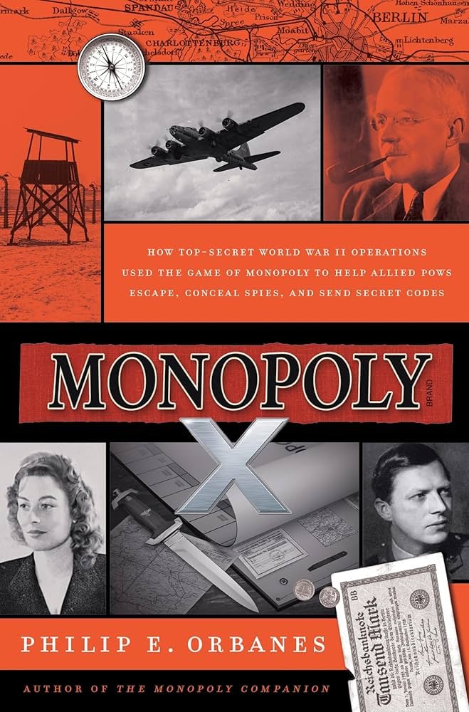 BeeAudio's tweet image. #NewRelease #PubDay
MONOPOLY X: How Top-Secret World War II Operations Used the Game of Monopoly to Help Allied POWs Escape, Conceal Spies, and Send Secret Codes
From author Philip E. Orbanes and narrated by Corey Snow for @HarperAudio! 🎧
➡️ shorturl.at/xhJ38
