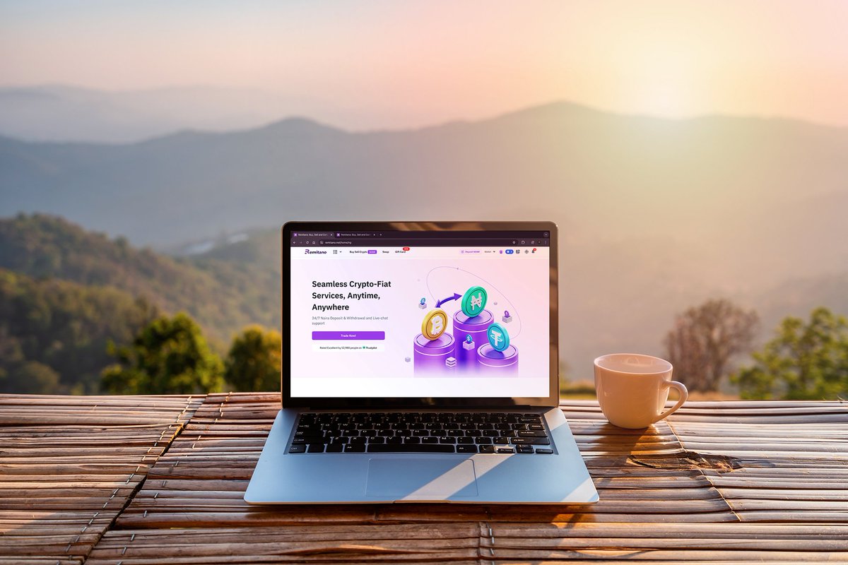 remitano's tweet image. Crypto life, anywhere you go ππ»
Trade, swap, and withdraw 24/7βeven with a mountain view and a cup of coffee.
#CryptoWithoutLimits #Remitano #TradeAnywhere