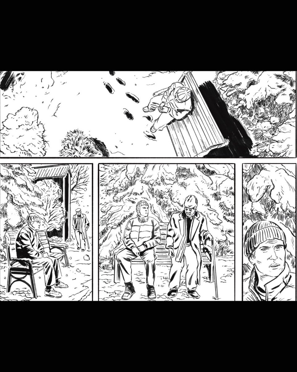 ComicsIronclad's tweet image. WIP of The Warden Issue 4 putting Matth’s amazing attention to detail in backgrounds on perfect display. In this scene, Henry and Fr. Callahan to discuss the nature and the future of The Warden.
kickstarter.com/projects/ironc…
#ironcladcomics #ironclad #indiecomics #graphicnovel…