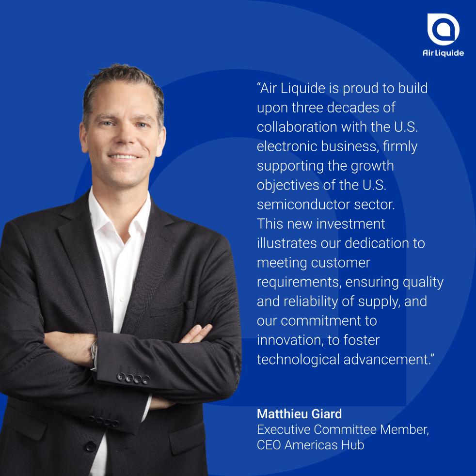 Air Liquide has announced an #investment exceeding 50 million USD to build an additional gas #production plant at the site of one of the world’s leading #semiconductor manufacturers in the Southeastern United States.

👉 fcld.ly/2dy9u9c