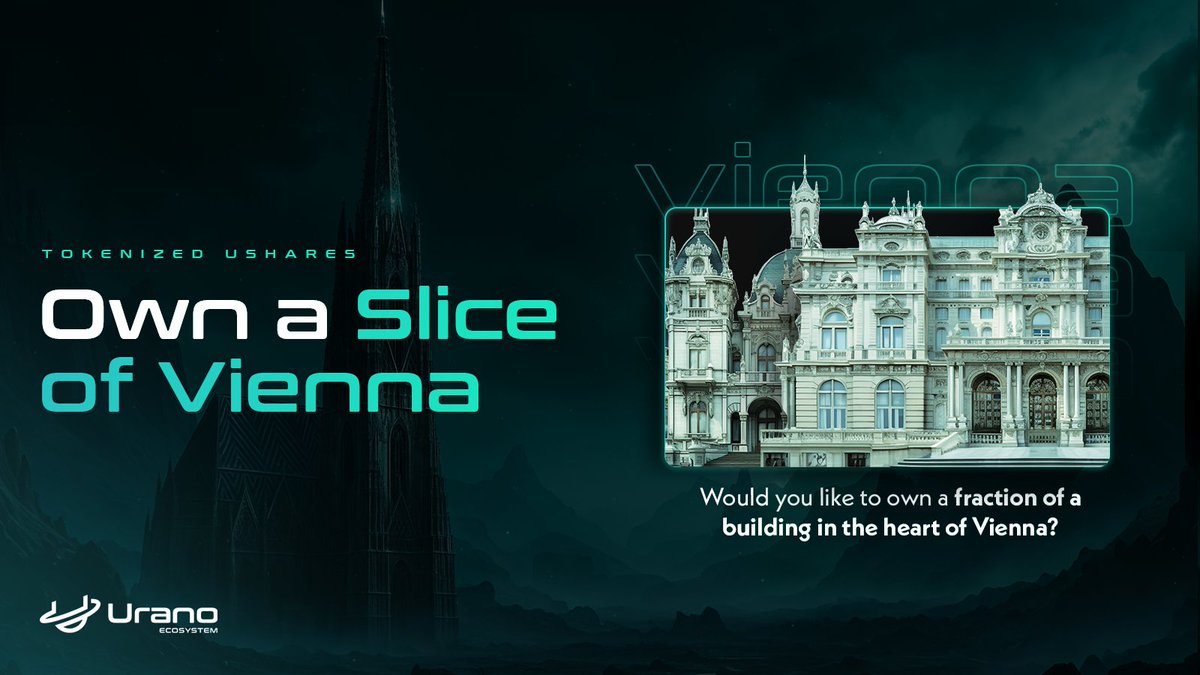 Would you like to take part in the tokenization of an elegant building in Vienna?

Urano makes that possible by turning real estate into tokenized uShares.

✅ Legally compliant tokenized rights
✅ On-chain transparency
✅ Accessible from your wallet, anytime

This is real-world