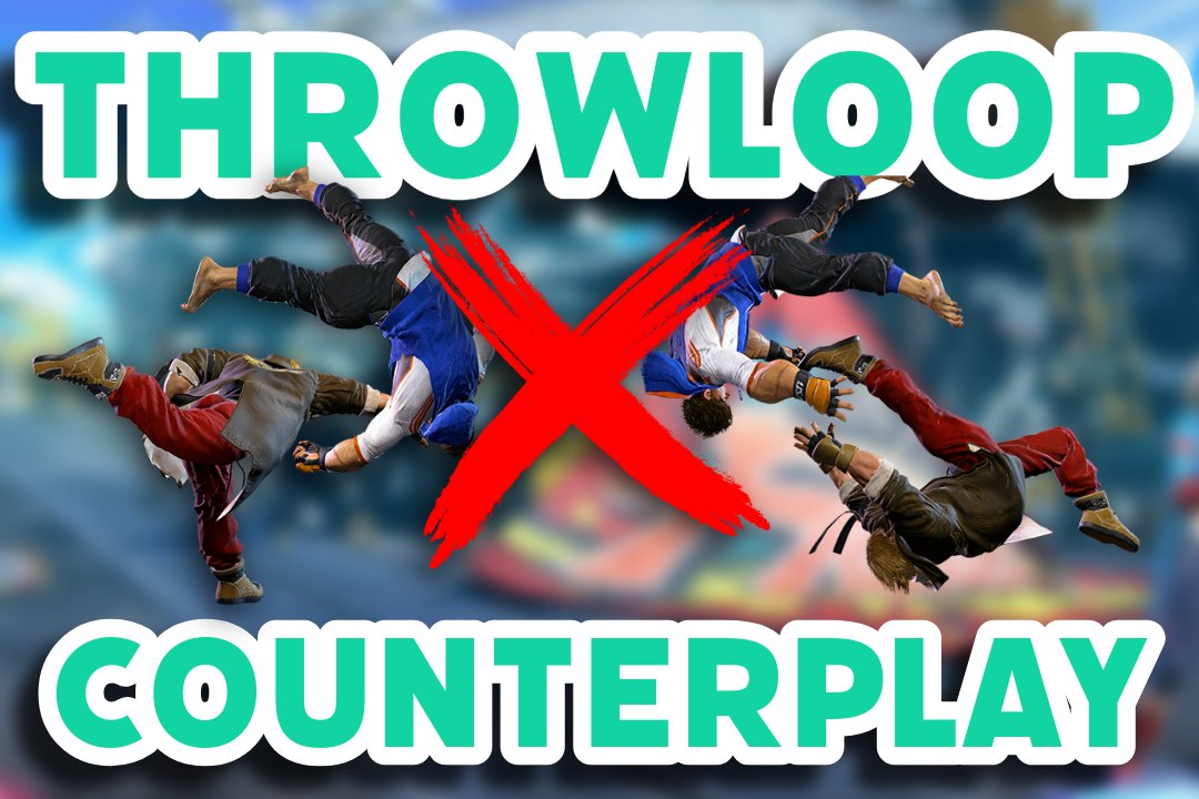 Nouvelle vidéo ! 
Je vous propose de comprendre un peu mieux les options disponibles pour casser le throwloop dans street fighter 6 ! 
RT si toi aussi tu adores la boucle de choppes 
lien en com ↙️↙️↘️↘️⬇️⬇️⬇️