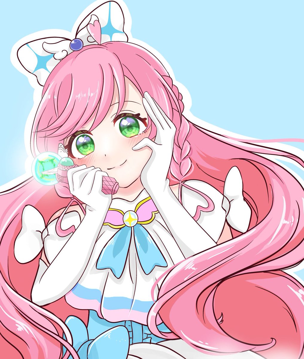 maimai_melon's tweet image. 過去絵でごめんなさい💦とっても可愛くて優しい声で好きなキャラの1人です♡
#キュアプリズム生誕祭2025
#precure
