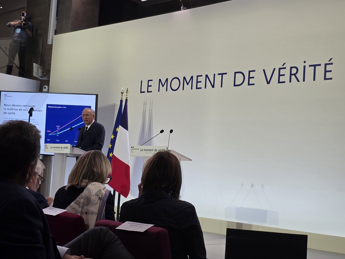 Jean-René Cazeneuve (@jrcazeneuve) on Twitter photo Discours de responsabilité et de gravité du PM <a href="/bayrou/">François Bayrou</a>
- stop à la dette
- relancer la production
Tout le monde devra participer à l'effort national pour retrouver notre liberté et notre souveraineté.
#Budget2026 Discours de responsabilité et de gravité du PM <a href="/bayrou/">François Bayrou</a>
- stop à la dette
- relancer la production
Tout le monde devra participer à l'effort national pour retrouver notre liberté et notre souveraineté.
#Budget2026