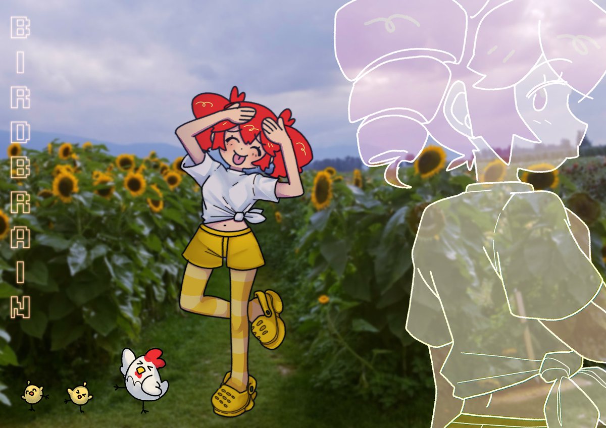 A birdbrain, baby, I don't know when I’m supposed to stop! 🐔 #teto