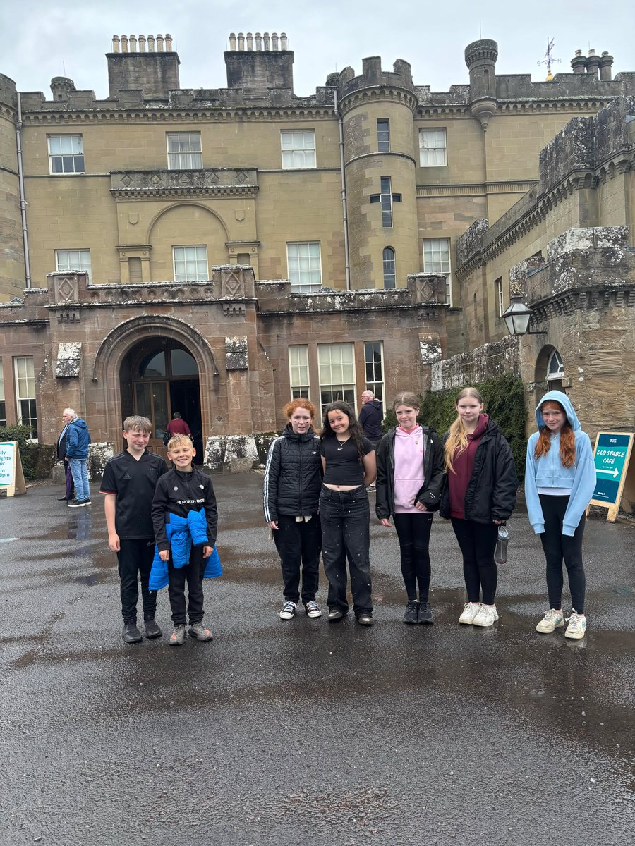 Even the rain can’t keep us away. The Young Carers had a great day at Culzean Castle and Park, finding all the Lego statues and figures #YoungCarersRespite #lovelyscottishweather