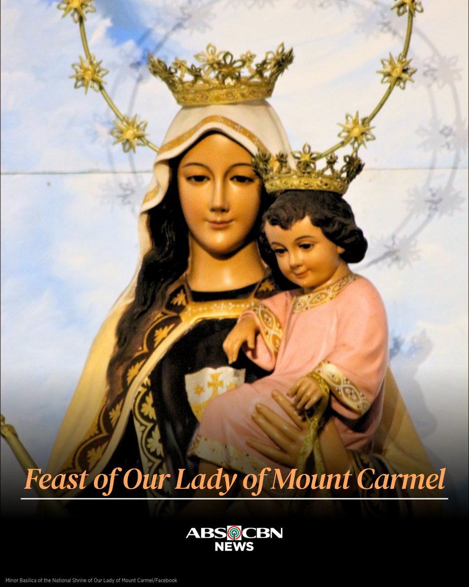 Today is the feast of Our Lady of Mount Carmel.

May she continue to protect us with her loving mantle.