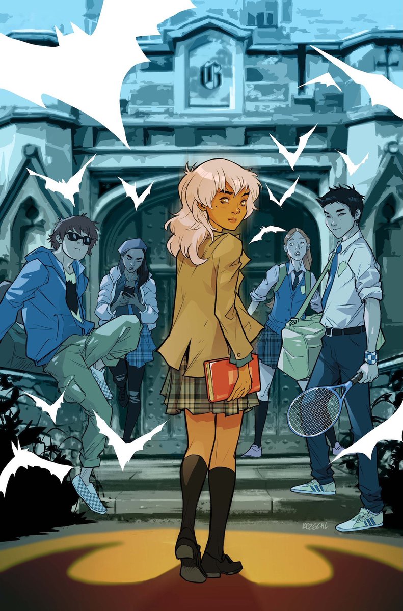 NYANAK0's tweet image. GOTHAM ACADEMY: FIRST YEAR COMING OCTOBER 1 2025!!!!!!!!!!!!!!!