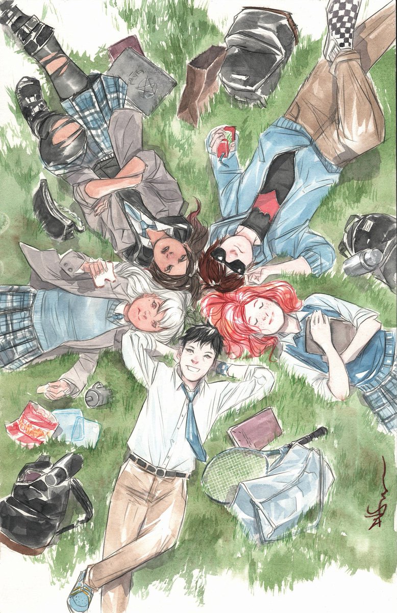 NYANAK0's tweet image. GOTHAM ACADEMY: FIRST YEAR COMING OCTOBER 1 2025!!!!!!!!!!!!!!!