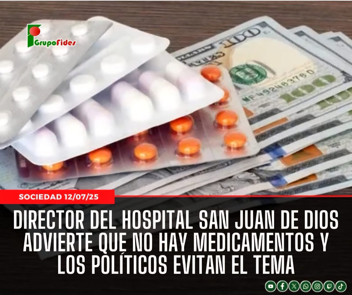 evoespueblo's tweet image. La escasez de medicamentos en hospitales públicos está derivando en una crisis sanitaria de magnitud nacional, causada por la falta de dólares que limita las importaciones. En abril, la Defensoría del Pueblo verificó que en 20 hospitales públicos, el 60 % no tenía medicamentos…