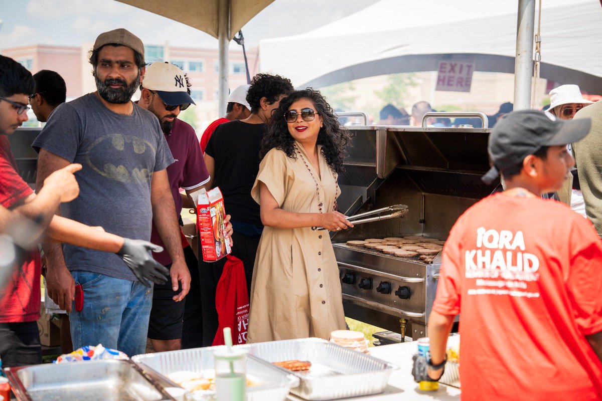 iamIqraKhalid's tweet image. Thank you, Mississauga—Erin Mills, for an incredible BBQ this weekend!🇨🇦
Meeting you all reminds me why I keep fighting for this community and for our country.
Special thanks to the amazing volunteers and performers who made the day so special!