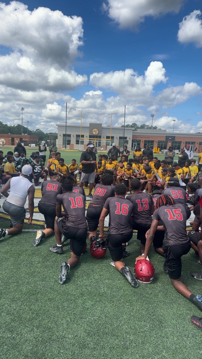 CoachCarter_12's tweet image. “We don’t complain… all we do is WORK”!!! Great day of work in the city grindin with Irmo and Spring Valley high school… Thanks for invite Coach @1luv5 🫡 💪🏾
#RedRaiders #FAMILY