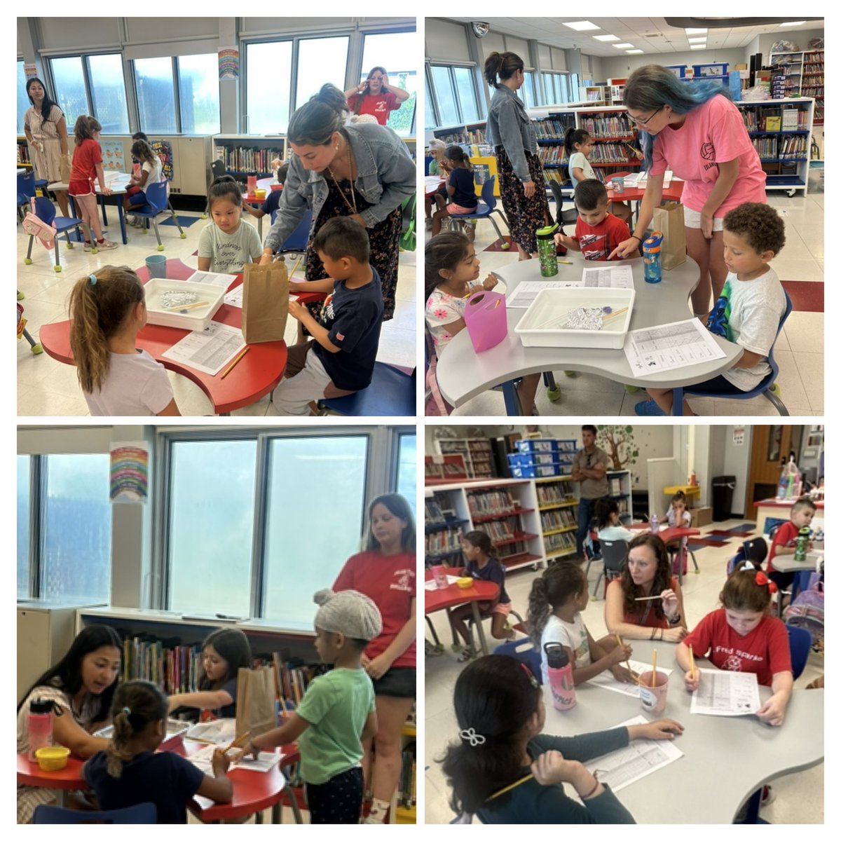 Such joy seeing our youngest learners enjoy the fabulous rotations at this week’s Sparke Enrichment Camp! From gardening to STEAM to mindfulness, the learning is rich!  @SparkeShine #smallandmighty ☀️🐾☀️A big thanks to our staff and <a href="/IslandTreesHS/">Island Trees High School</a> volunteers!