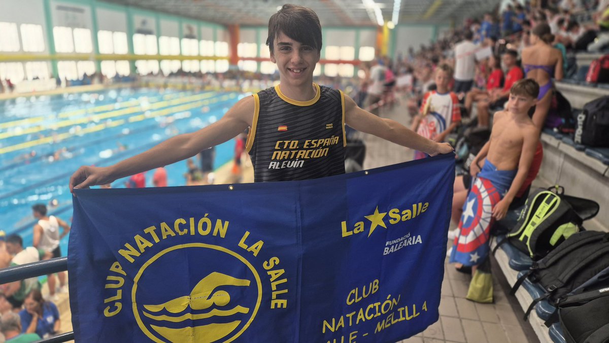 La joven promesa melillense, Rubén Román Muñoz (2012) del Club Natación La Salle, ha representado a Melilla, convirtiéndose en el primer nadador melillense en lograr participar en un Campeonato de España de la categoría alevín.

facebook.com/share/19KvXZqZ…