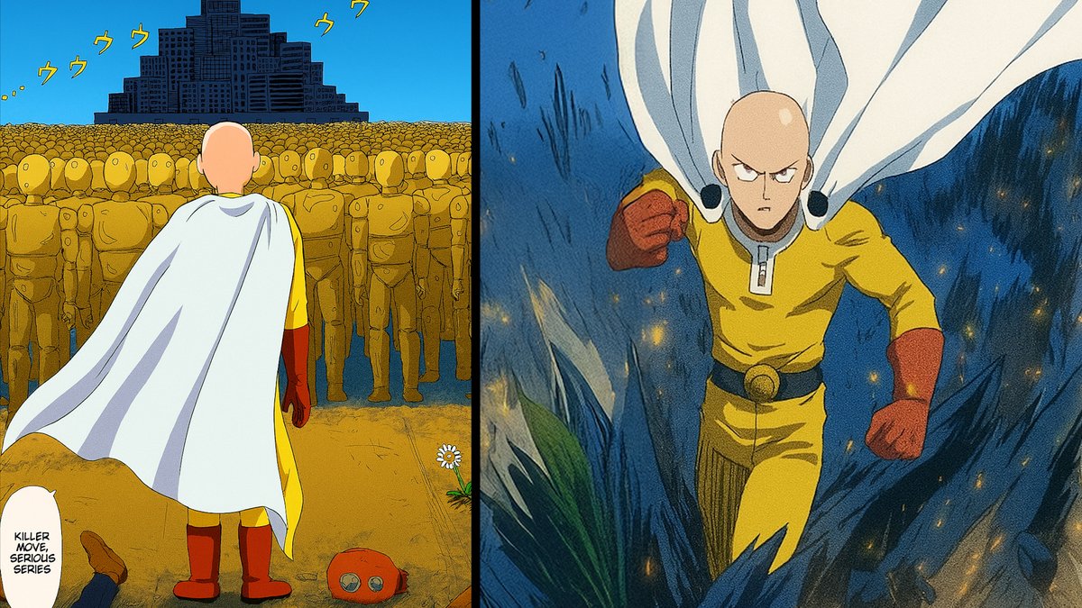 MastarMedia's tweet image. SAITAMA'S NEW SERIOUS MOVE! Genos Goes Berserk
youtu.be/bt4P2fgd9no?si…