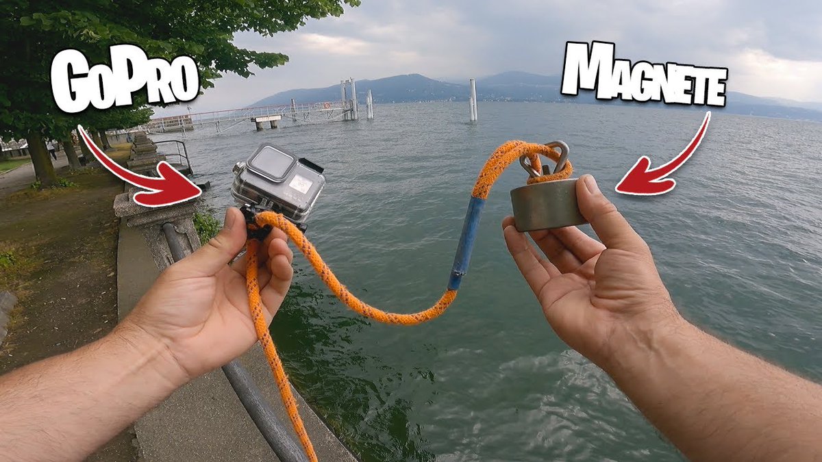 Primo esperimento in Italia! Ho attaccato la mia GoPro al magnete da pesca per mostrarvi cosa succede davvero sul fondo del lago durante il magnet fishing. 👍

youtu.be/gj_E90zFHaw

#magnetfishing #treasurehunting #pescamagnetica #magnete