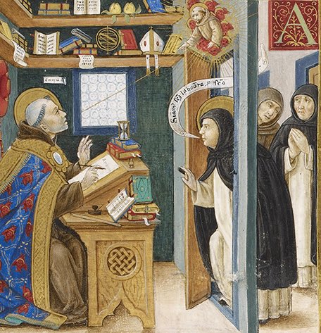FrAquinasOP's tweet image. “Let us die and enter into the darkness, silencing our anxieties, passions, and the fantasies of our imagination. Let us pass over with Christ from this world to the Father so that, when the Father has shown himself to us, we can say with Philip: ‘It is enough.’” -St. Bonaventure