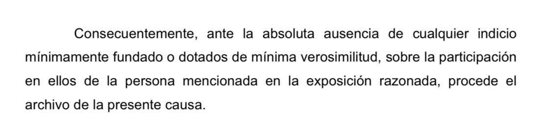 Están probando los límites de su propia impunidad. Y se dan cuenta de que no los hay. Porque si un juez ante una “ABSOLUTA AUSENCIA DE INDICIO MÍNIMAMENTE FUNDADO” intenta imputar a un ministro y nada le sucede, es evidente que es absolutamente impune.