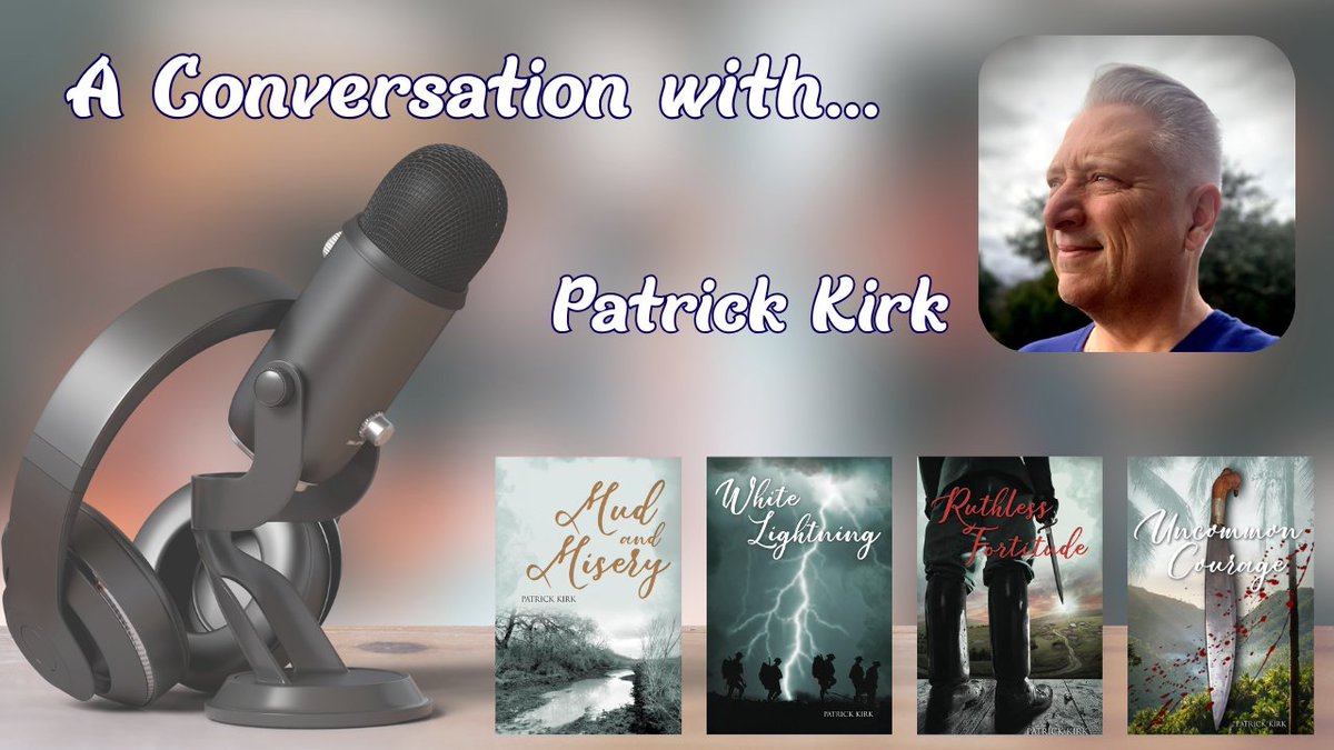 BPegged's tweet image. My author interview with Patrick Kirk reveals the rich, researched world of WWI fiction in his Tom Dickerson series. Give a watch, and support indie authors! @PKKirk2 youtu.be/fhA3S2hR3NI