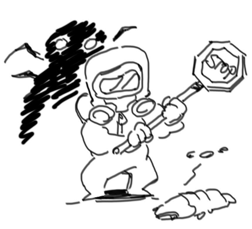 sage_shrimp's tweet image. 한창 리썰할 때 그린 낙서들