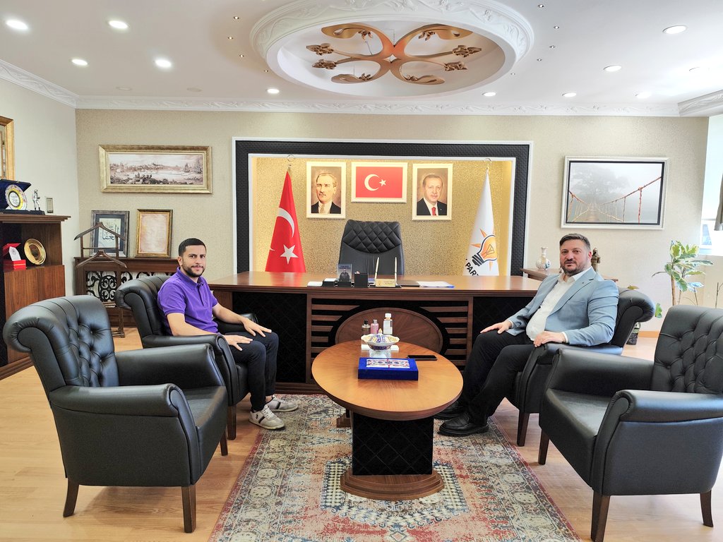 Feyzullah Torlak فيظ الله تورلاك (@feyzullahtorlak) on Twitter photo "Sohbet, gönülden gönüle uzanan en sıcak yoldur."
Komşularımızdan Ahmet Sarısaç'ı ilçe başkanlığımızda misafir ettik.
Ziyaretleri için teşekkür ederim.
<a href="/abdullahozdemir/">Abdullah Özdemir</a>
<a href="/UgurUyhan/">Uğur Uyhan</a>
<a href="/ak_sancaktepe/">AK Parti Sancaktepe</a> "Sohbet, gönülden gönüle uzanan en sıcak yoldur."
Komşularımızdan Ahmet Sarısaç'ı ilçe başkanlığımızda misafir ettik.
Ziyaretleri için teşekkür ederim.
<a href="/abdullahozdemir/">Abdullah Özdemir</a>
<a href="/UgurUyhan/">Uğur Uyhan</a>
<a href="/ak_sancaktepe/">AK Parti Sancaktepe</a>